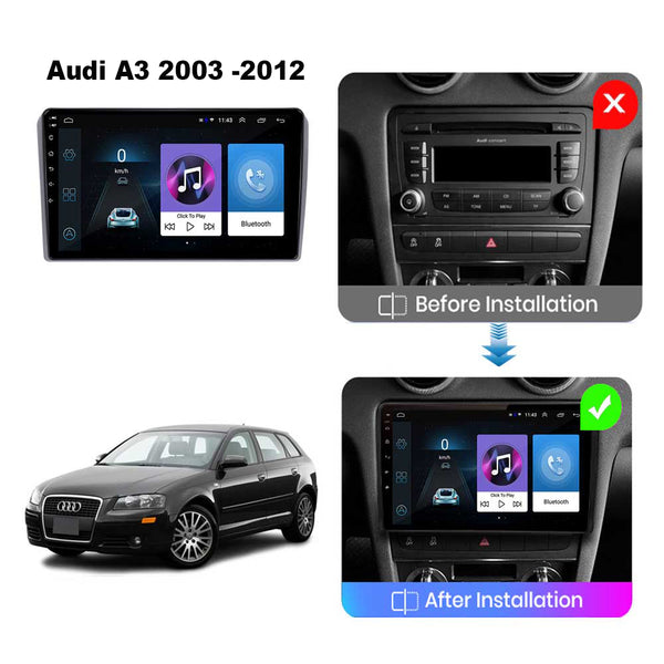 Autoradio multimédia Audi A3 8P 2003 - 2012 – Nounéna